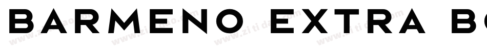 Barmeno Extra Bold字体转换